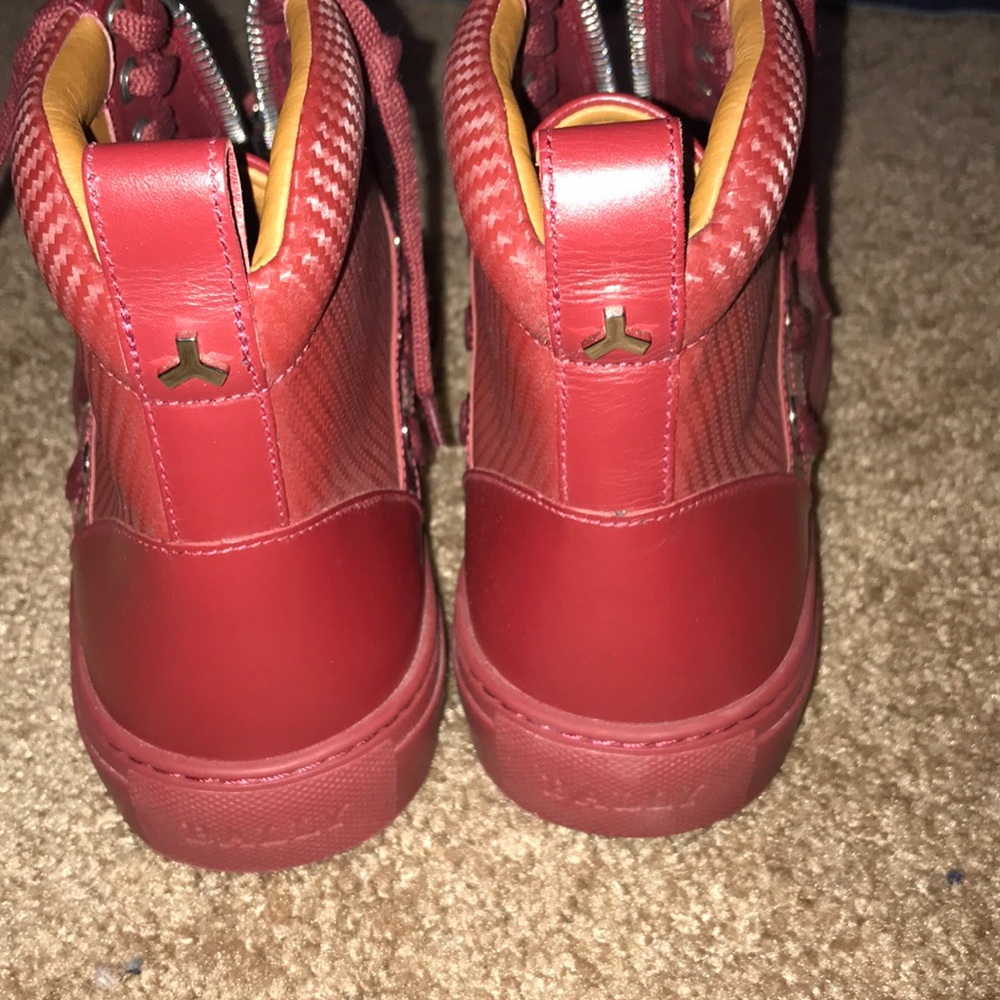 Red Bally sneakers - Picture 4 of 4